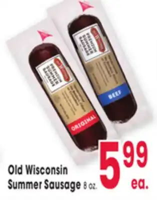 Jewel-Osco Old Wisconsin Summer Sausage offer