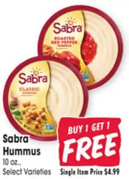 Jewel-Osco Sabra Hummus offer