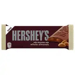 Walgreens King Size Candy Bar Milk Chocolate with Whole Almonds offer