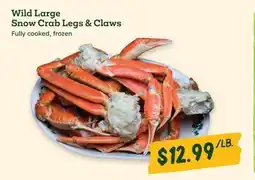 Sprouts Farmers Market Wild Large Snow Crab Legs & Claws offer
