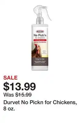 Tractor Supply Company Durvet No Pickn for Chickens, 8 oz offer