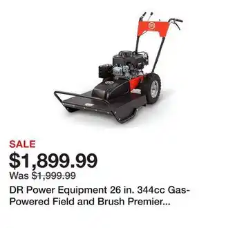 Tractor Supply Company DR Power Equipment 26 in. 344cc Gas-Powered Field and Brush Premier 26 Push Lawn Mower offer