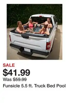 Tractor Supply Company Funsicle 5.5 ft. Truck Bed Pool offer