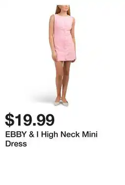 Marshalls EBBY & I High Neck Mini Dress offer