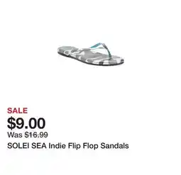 Marshalls SOLEI SEA Indie Flip Flop Sandals offer