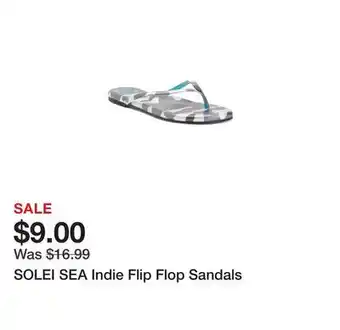 Marshalls SOLEI SEA Indie Flip Flop Sandals offer