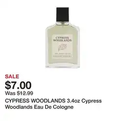 Marshalls CYPRESS WOODLANDS 3.4oz Cypress Woodlands Eau De Cologne offer