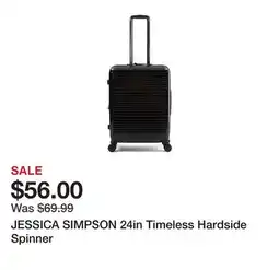 Marshalls JESSICA SIMPSON 24in Timeless Hardside Spinner offer