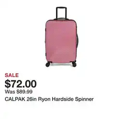 Marshalls CALPAK 26in Ryon Hardside Spinner offer