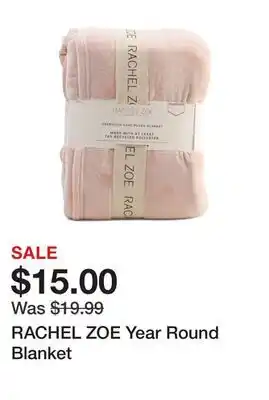 Marshalls RACHEL ZOE Year Round Blanket offer