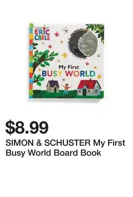 Marshalls SIMON & SCHUSTER My First Busy World Board Book offer