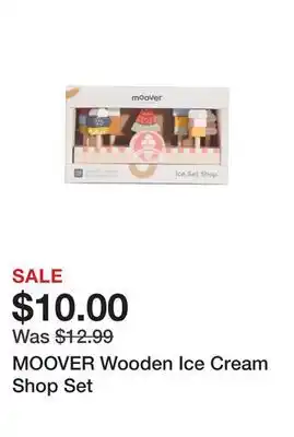 Marshalls MOOVER Wooden Ice Cream Shop Set offer