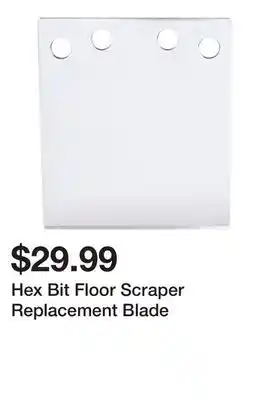 Harbor Freight Tools Hex Bit Floor Scraper Replacement Blade offer