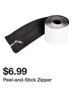 Harbor Freight Tools Peel-and-Stick Zipper offer