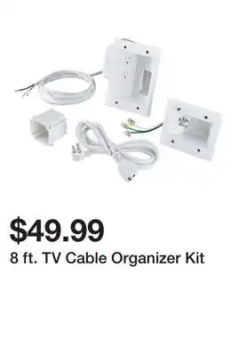 Harbor Freight Tools 8 ft. TV Cable Organizer Kit offer