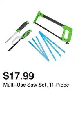 Harbor Freight Tools Multi-Use Saw Set, 11-Piece offer
