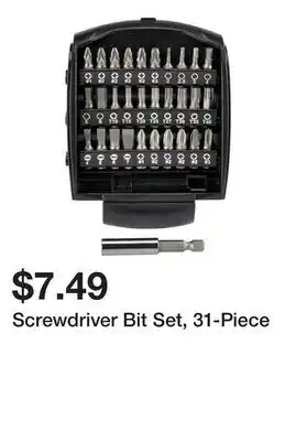 Harbor Freight Tools Screwdriver Bit Set, 31-Piece offer