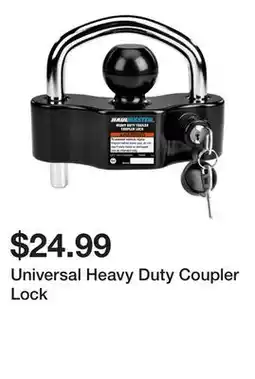 Harbor Freight Tools Universal Heavy Duty Coupler Lock offer