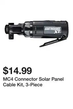 Harbor Freight Tools MC4 Connector Solar Panel Cable Kit, 3-Piece offer