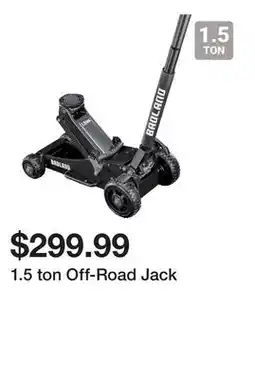 Harbor Freight Tools 1.5 ton Off-Road Jack offer
