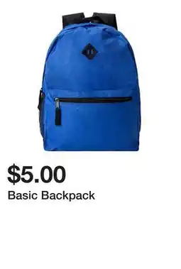 Five Below Basic Backpack offer