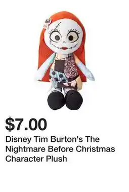 Five Below Disney Tim Burton's The Nightmare Before Christmas Character Plush offer