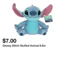 Five Below Disney Stitch Stuffed Animal 8.6in offer