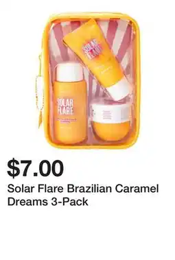 Five Below Solar Flare Brazilian Caramel Dreams 3-Pack offer