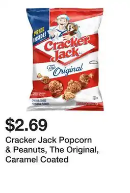 Wegmans Cracker Jack Popcorn & Peanuts, The Original, Caramel Coated offer