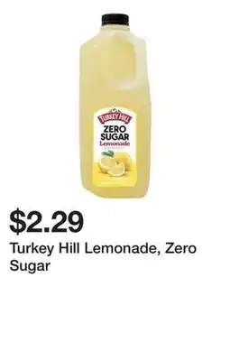 Wegmans Turkey Hill Lemonade, Zero Sugar offer