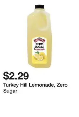 Wegmans Turkey Hill Lemonade, Zero Sugar offer