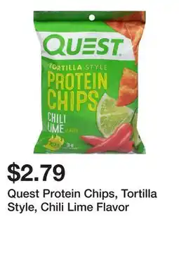 Wegmans Quest Protein Chips, Tortilla Style, Chili Lime Flavor offer
