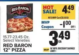 Food Lion Red Baron 12 Pizza offer