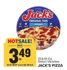 Food Lion Jack's Pizza offer