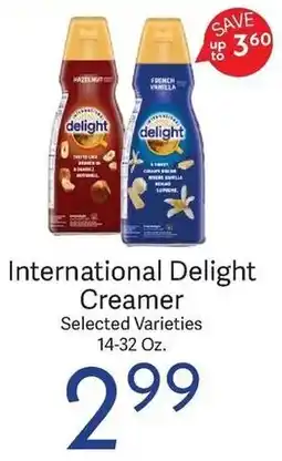 Riesbeck International Delight Creamer offer