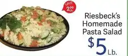 Riesbeck Riesbeck's Homemade Pasta Salad offer
