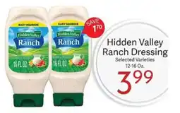 Riesbeck Hidden Valley Ranch Dressing offer