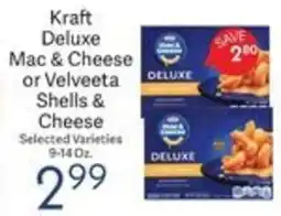 Riesbeck Kraft Deluxe Mac & Cheese or Velveeta Shells & Cheese offer