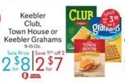 Riesbeck Keebler Club, Town House or Keebler Grahams offer