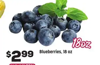 Grocery Outlet Blueberries offer