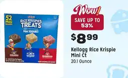 Grocery Outlet Rice Krispie Mini Ct offer