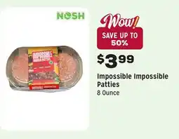 Grocery Outlet Impossible Patties offer