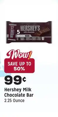 Grocery Outlet Milk Chocolate Bar offer