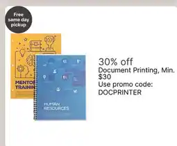 Walgreens Document Printing offer