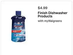 Walgreens Finish Dishwasher Products offer