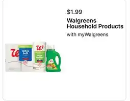 Walgreens Walgreens Household Products offer
