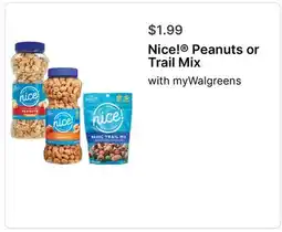 Walgreens Peanuts or Trail Mix offer