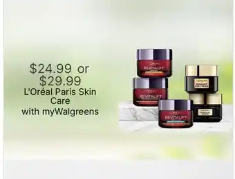 Walgreens L'Oréal Paris Skin Care offer
