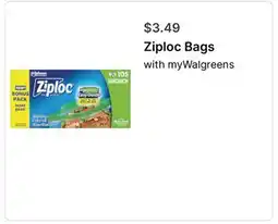 Walgreens Ziploc Bags offer