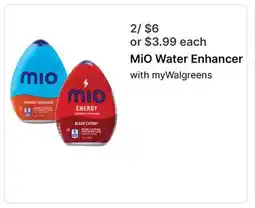 Walgreens MiO Water Enhancer offer